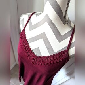 NWT Burgundy Tank
